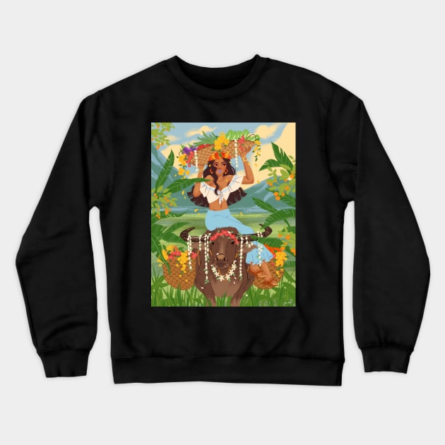 Carabao Ride Crewneck Sweatshirt by acaballz